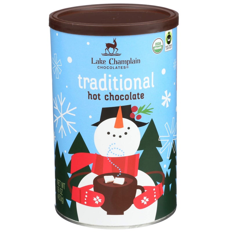 LAKE CHAMPLAIN CHOCOLATES Organic Traditional Hot Chocolate, 16 OZ