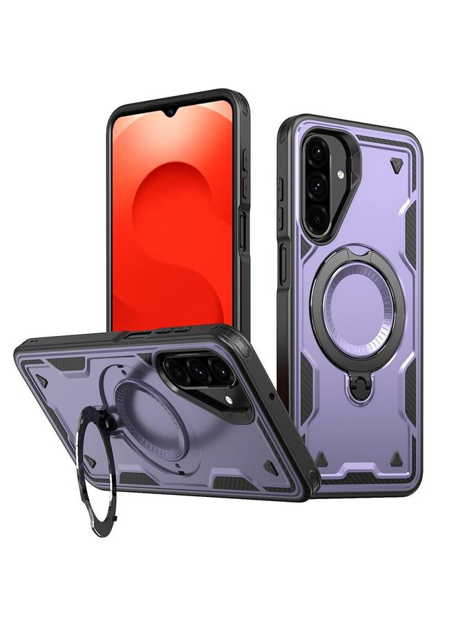 اس-توب جراب لهاتف Samsung Galaxy A26 5G PC Hybrid TPU Armor MagSafe Ring Holder جراب هاتف - Image 1