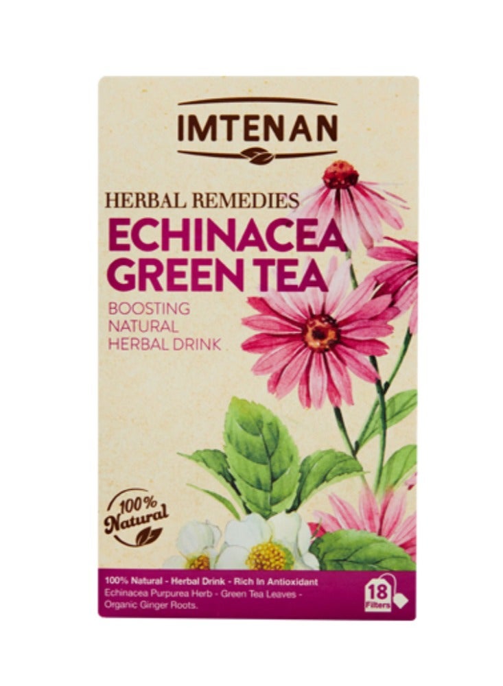 Echinacea Green Tea 18 Teabag