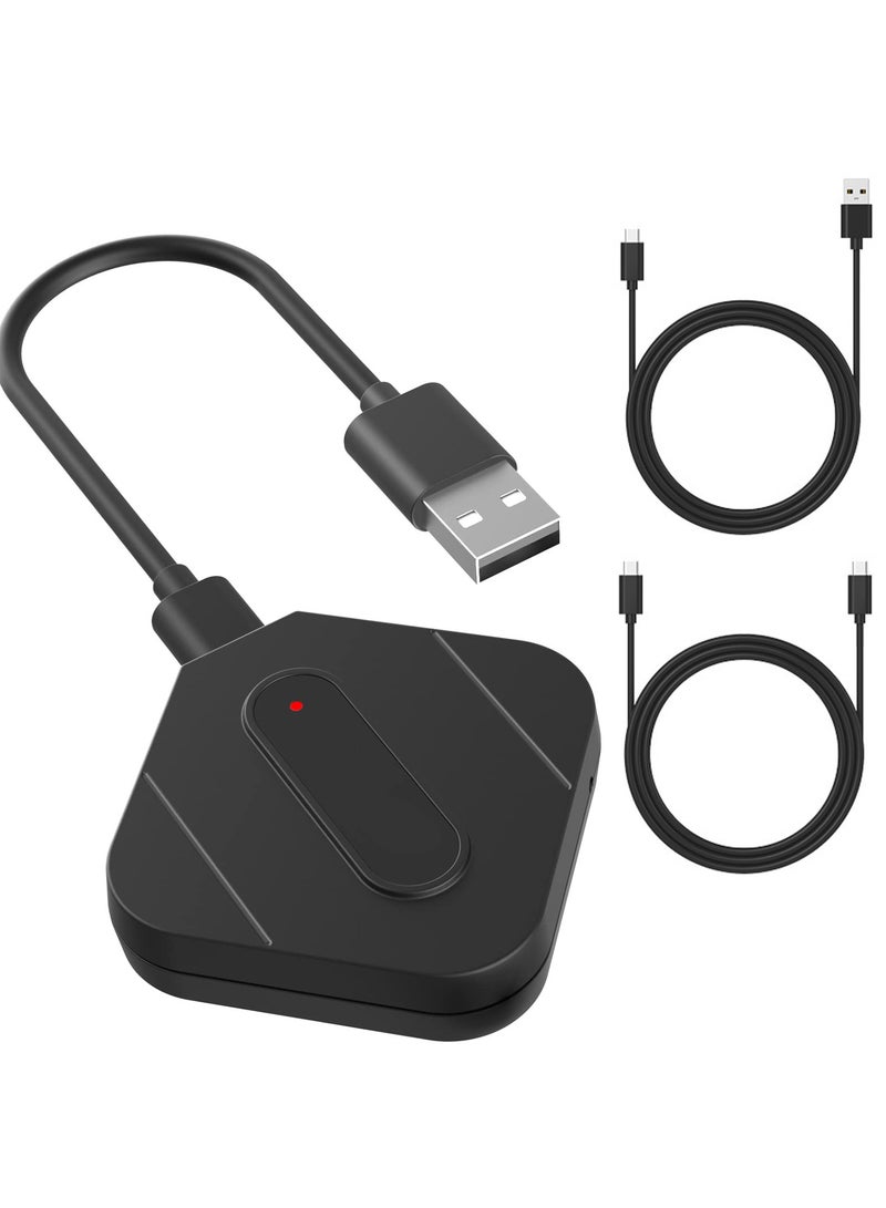 SYOSI 2023 Upgrade Carplay Wireless Adapter, Wireless Carplay Adapter Dongle for iPhone, Carplay Adapter Bluetooth 5.8GHz WiFi, Wireless CarPlay Dongle Adapter Supports iOS 10-16 Plug & Play - Image 1