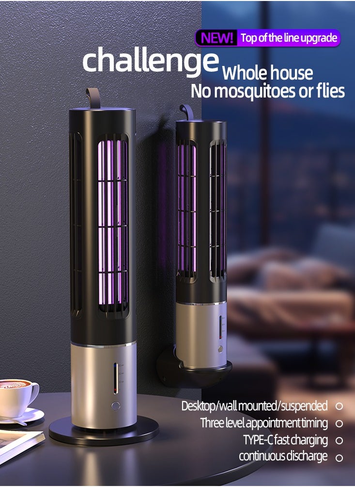 GUDOO - New Multi-Function Mosquito Killer Lamp Electric Shock Type Home Outdoor Portable Support Type-c Charging - Image 1