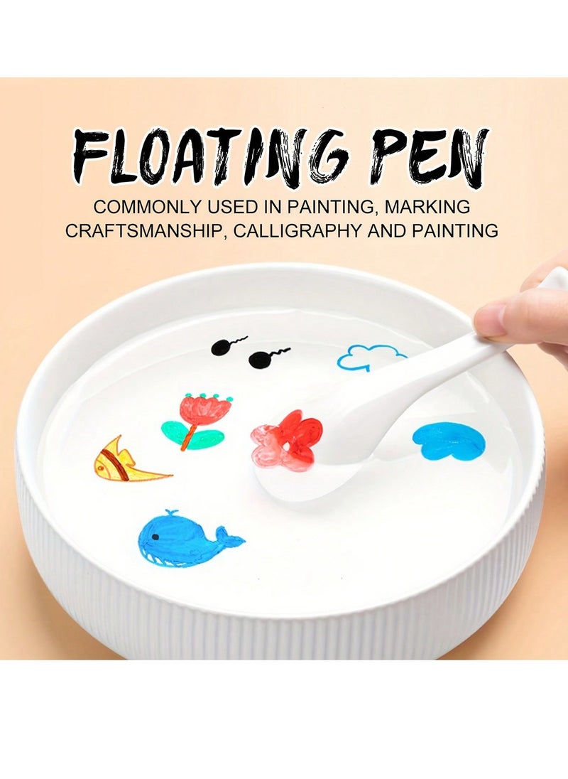Magic Water Painting Pens for Kids – Interactive Floating Art with Non-Toxic Ink, Quick-Drying, Smooth Writing, Perfect for DIY Craft Projects, Creative Play, and Gifts – Includes 12 Bright Colors, Water-Based, Safe, Mess-Free, and Fun for Children  - Image 2