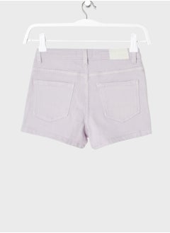 MANGO Youth Teen Buttoned Denim Shorts  - Image 2