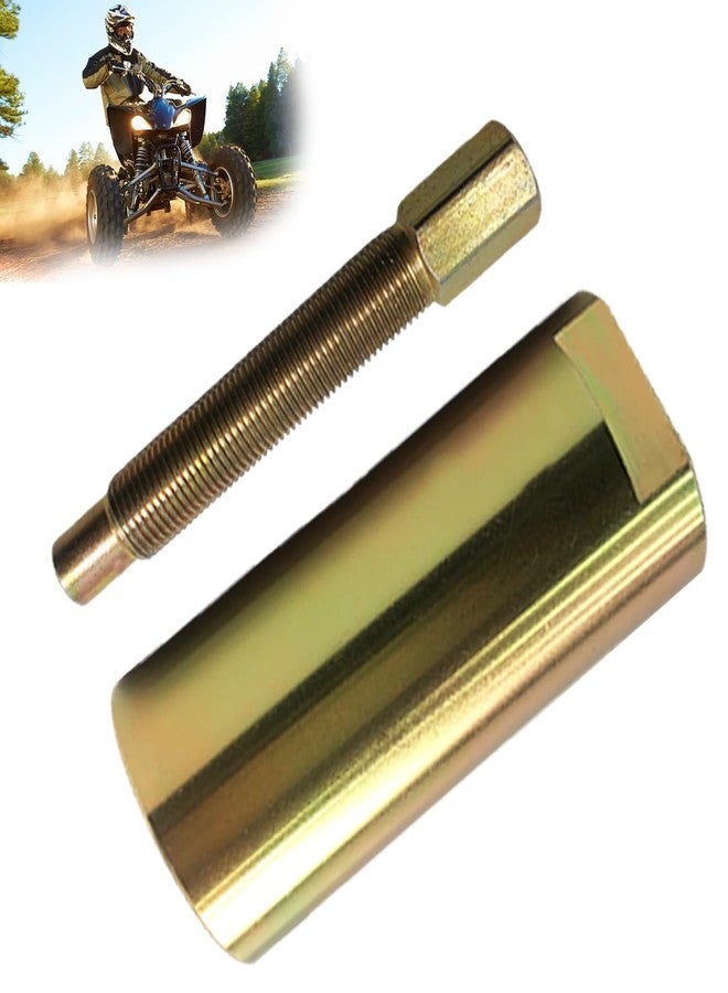 BIGLKNM أداة سحب دولاب الموازنة BIGLKNM مقاس 33 مم متوافقة مع YFZ450 وYFZ450R وYFZ450X وWR250F وGSX-R 600 و750 و1000 وOzark 250 وLT-F250 وOutlaw 500، أداة إزالة M33 × 1.5 يمين - Image 1
