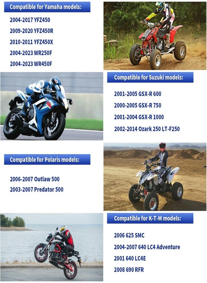 BIGLKNM أداة سحب دولاب الموازنة BIGLKNM مقاس 33 مم متوافقة مع YFZ450 وYFZ450R وYFZ450X وWR250F وGSX-R 600 و750 و1000 وOzark 250 وLT-F250 وOutlaw 500، أداة إزالة M33 × 1.5 يمين - Image 2
