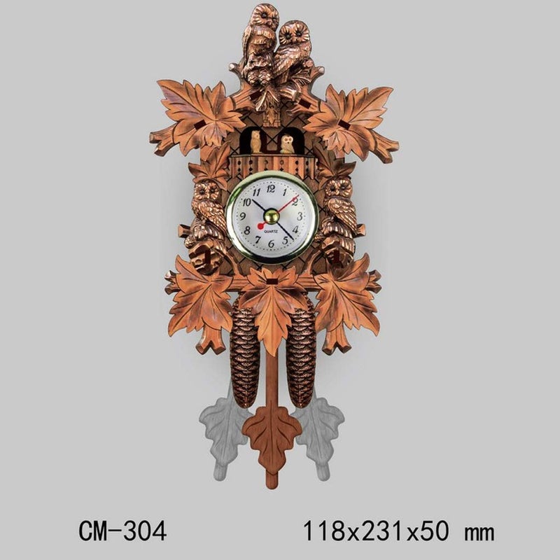 klarako Cuckoo Clock Wall Clock with Bird, Watch, Children Decoration, Home Time Watch  N