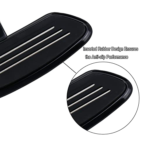 VASTMT Motorcycle Footboards Passenger Floorboard and Mount Kit Fit for Harley Touring Road King Road Glide Street Glide Electra Glide CVO 1993-Up - Image 4