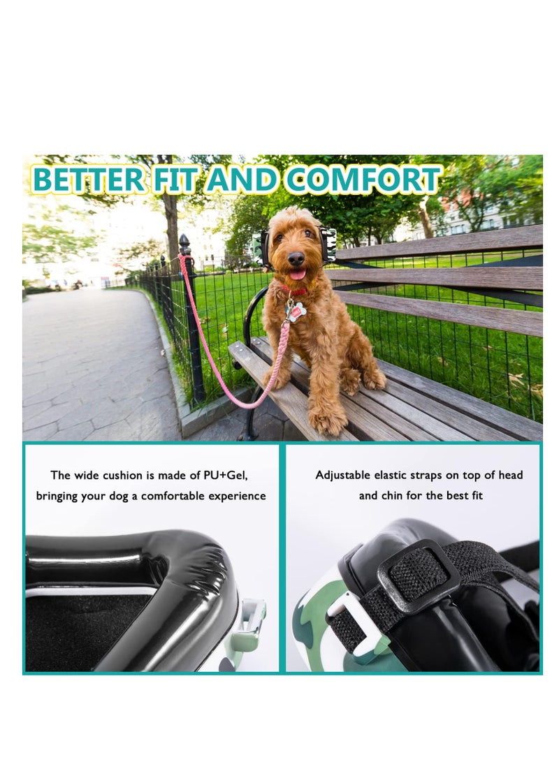 KASTWAVE Hearing Protection for Dog, Dog Ear for Noise Protection Reduction, for Medium and Large Dog, Hearing Protector for Thunder, Fireworks, Helicopters, Celebrations, Camouflage - Image 4