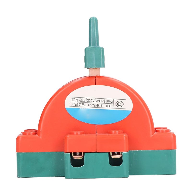 2P Blade Switch, Double Throw Load Switch 220V 380V Good Conductivity for Home Hotel School (100A) - Image 5