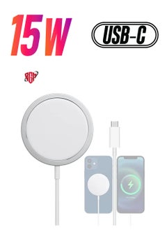 MagSafe ChargerMFI/UACK Certified‘iPhone USB C Fast Charging,Wireless Magnetic Fast PD Charging up to 15W Compatibility with iPhone 14,14 Plus,14 Pro,14 Pro Max iPhone 13,12 series,AirPods Pro2