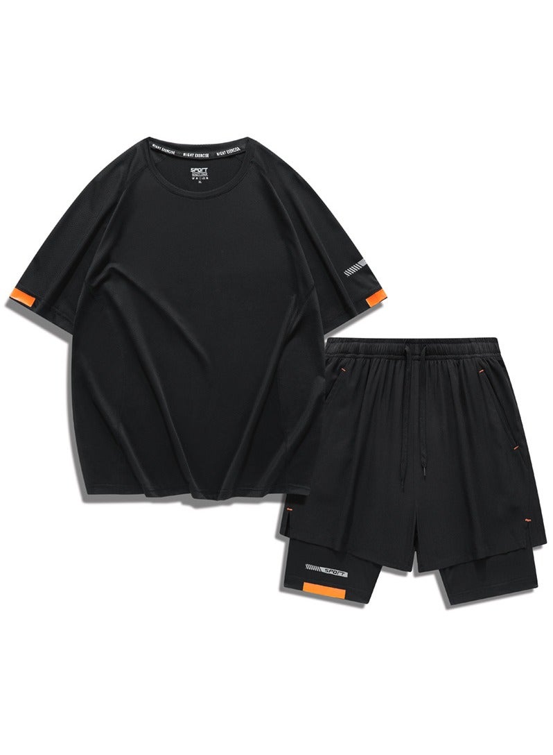 KUYING New Fashion Versatile Short Sleeve Set 