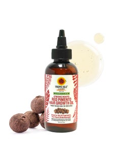 Tropic Isle Living Tropical Isle Living Strong Roots Red Pimento Hair Growth Oil 4oz - Natural Moisturizing Treatment for Itchy, Dry Scalp and Promote Hair Growth, Prevent Dundruffs with Jamaican Black Castor Oil 