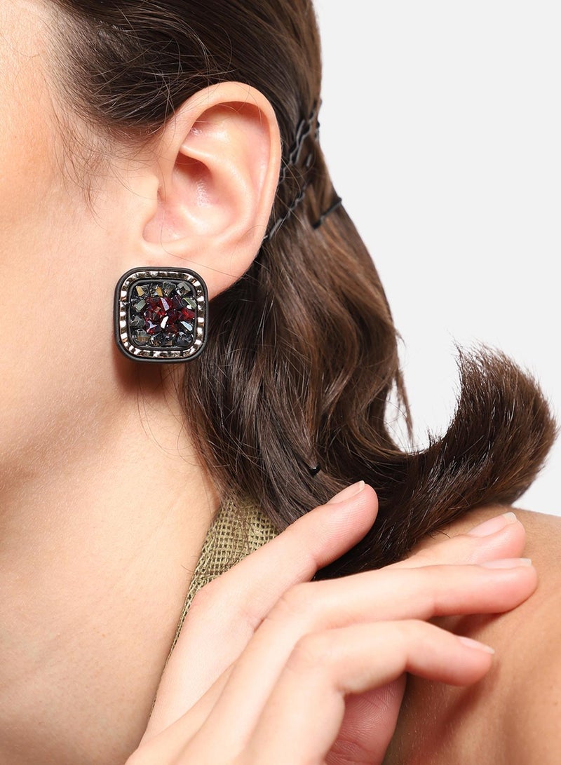 SOHI Party Artificial Stud Earring Jewellery - Image 1