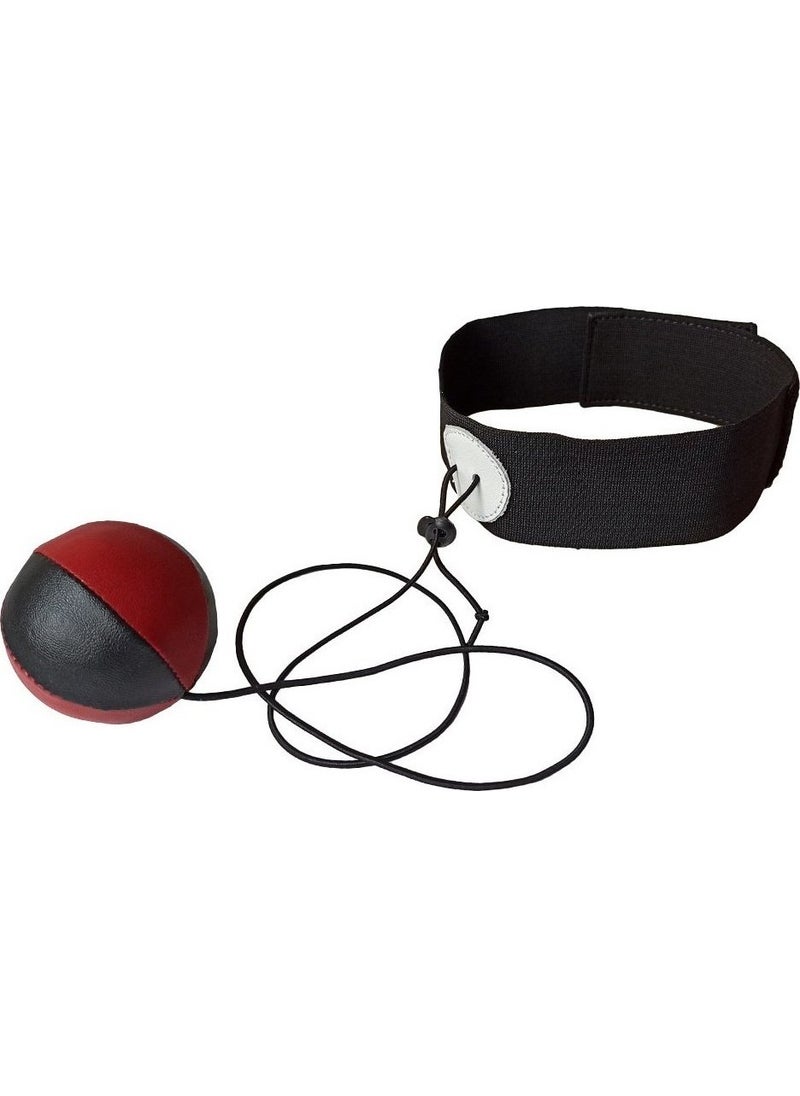 By Leon 1982 Leon Wilder V.2.0 Boxing Head Reflex Ball Red Black  - Image 2
