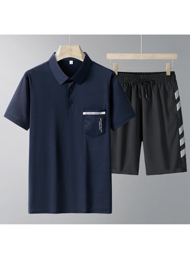 KUYING New Fashion Ice Silk Speed Drying Sports Set - Image 1