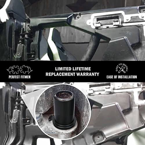 Canitu 8Pcs Upgraded Door Bushings for Honda Talon 2019-2022, 4dr kit Door Rattle Fix Replacement Hinge Liners Spare Auto Parts Seat Bushing Direct Replaces, CNC & 6061 POM(No Plastic) - Image 4