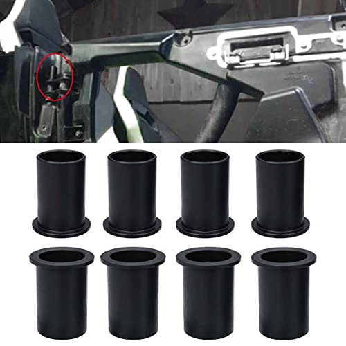 Canitu 8Pcs Upgraded Door Bushings for Honda Talon 2019-2022, 4dr kit Door Rattle Fix Replacement Hinge Liners Spare Auto Parts Seat Bushing Direct Replaces, CNC & 6061 POM(No Plastic) - Image 1