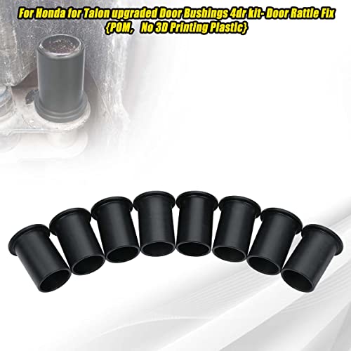 Canitu 8Pcs Upgraded Door Bushings for Honda Talon 2019-2022, 4dr kit Door Rattle Fix Replacement Hinge Liners Spare Auto Parts Seat Bushing Direct Replaces, CNC & 6061 POM(No Plastic) - Image 5