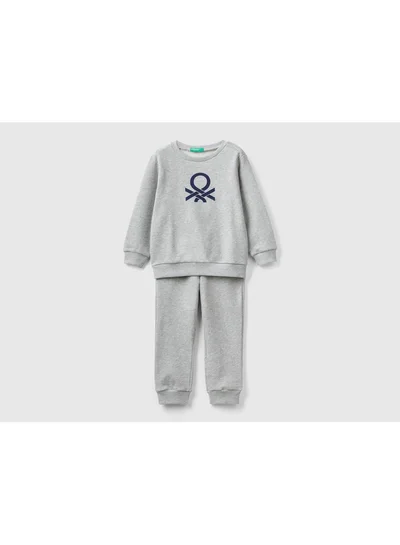 UNITED COLORS OF BENETTON Sweat Tracksuit With Logo
