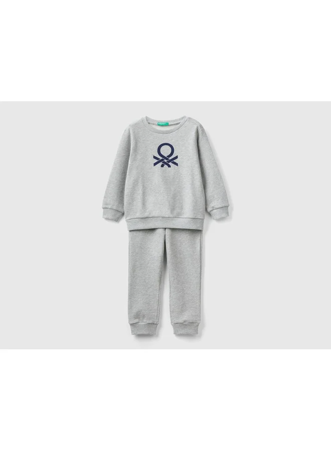 يونايتد كولورز أوف بينتيون Sweat Tracksuit With Logo