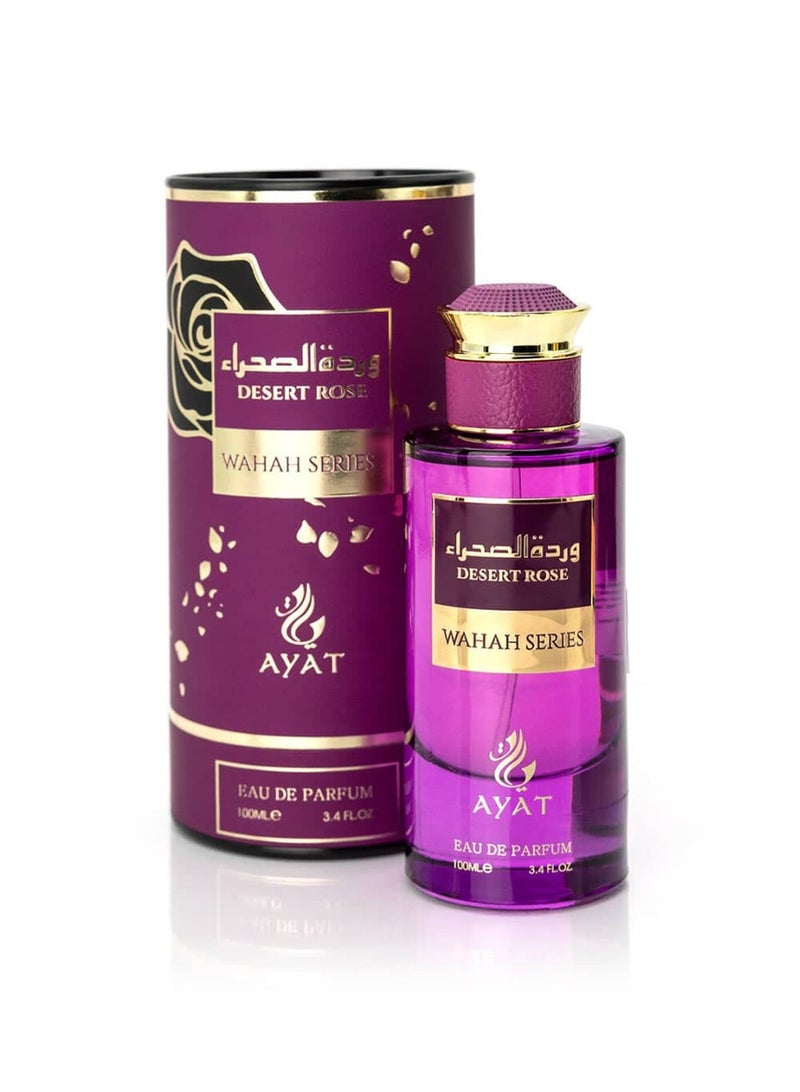 Ayat Perfumes Wahan Desert Rose Eau de Parfum 100ml – Long-Lasting Floral Arabian Perfume – Modern Rose with Soft Musk - Image 4