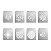 soonpho soonpho Soonpho GOBO 8pcs/Set Gobos Graphics Cards with Hollow Patterns for Bowens Mount Flash Optical Conical Snoot - Image 2