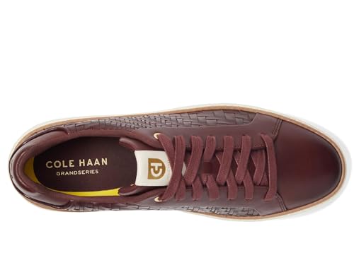 Cole Haan Women's Grandpro TopSpin Sneaker, Bloodstone Genevieve Weave, 6 Wide - Image 3