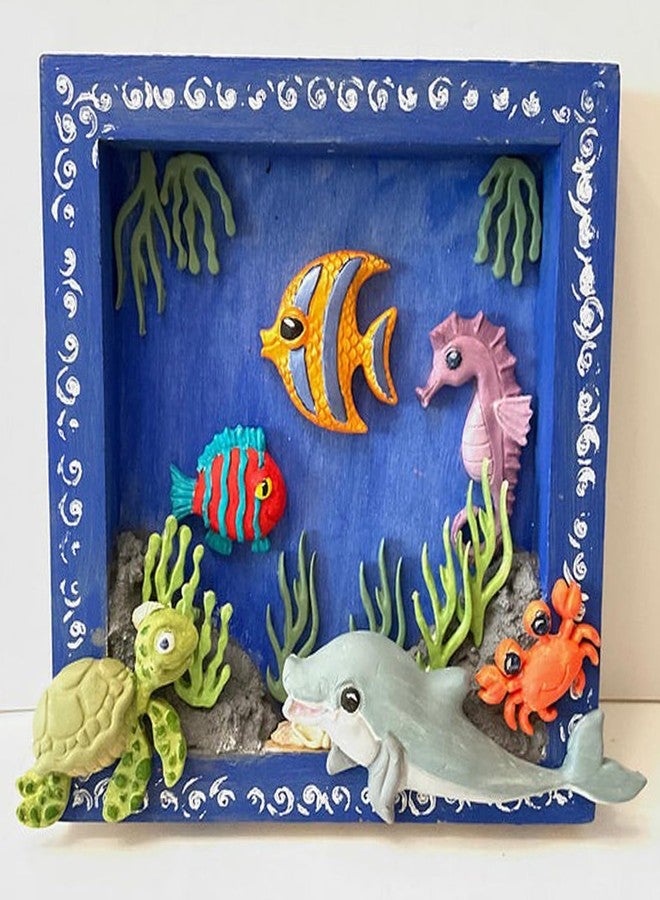 Xcake Lcook 4 Packs Marine Turtle Fondant Silicone Molds, Seahorse Chocolate Baking Molds Crab Fondant Mold for Sea Theme Sea Animal Cake Decoration Cupcake Toppers Cookie Clay - Image 4