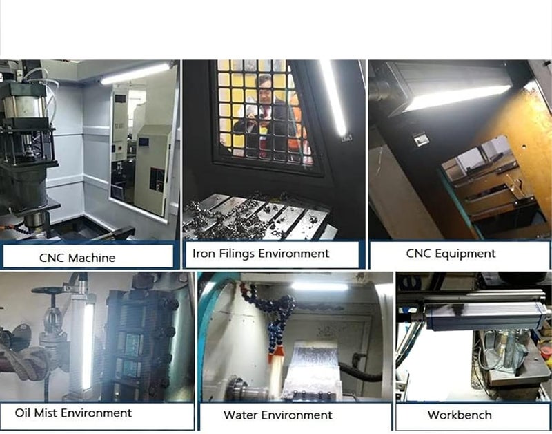 24V 16W CNC Machine Light Waterproof LED Tube Lights, for Lathe Explosion Proof Lighting - Image 3