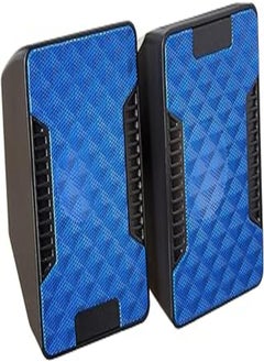 Hotmai HN-A16 Mini Wired Computer Speaker, 2 Pieces - Black and Blue - pzsku/Z8EE348C970AB5281047EZ/45/_/1713825633/fd7f662f-8b8c-4863-8685-3d4d6e33835b