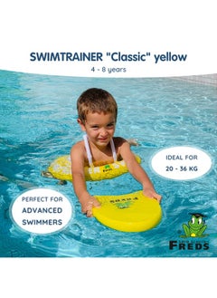 FREDS SWIM ACADEMY Freds Swimtrainer Yellow Swimring(4Years-8Years)  - Image 1