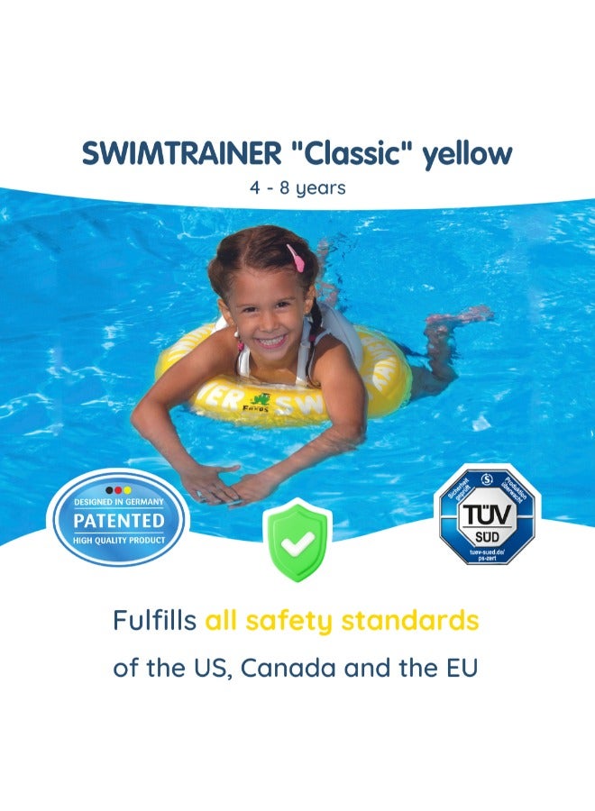 FREDS SWIM ACADEMY Freds Swimtrainer Yellow Swimring(4Years-8Years) - Image 5