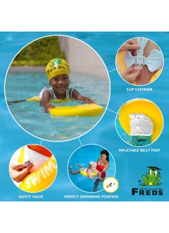 FREDS SWIM ACADEMY Freds Swimtrainer Yellow Swimring(4Years-8Years)  - Image 2