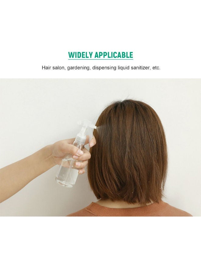 NIBEMINENT Empty Plastic Spray Bottle Clear 5.5 x 18.5centimeter - Image 3