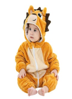Baby Three-Dimensional Modeling Hooded Bodysuit