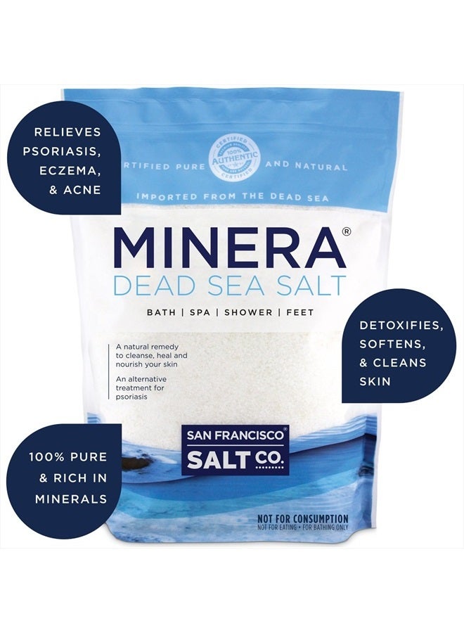Minera Dead Sea Salt - 2 lb. Bag Fine Grain - Image 2