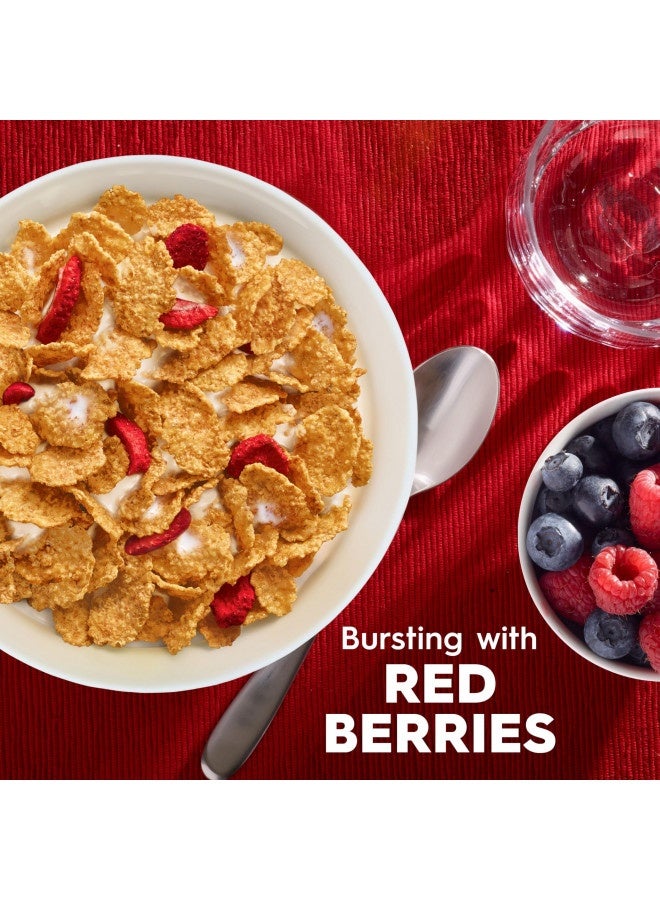 SPECIAL K Kellogg’S Special K Breakfast Cereal, Family Breakfast, Made With Real Strawberries, Family Size, Red Berries, 16.9Oz Box (1 Box)  - Image 5