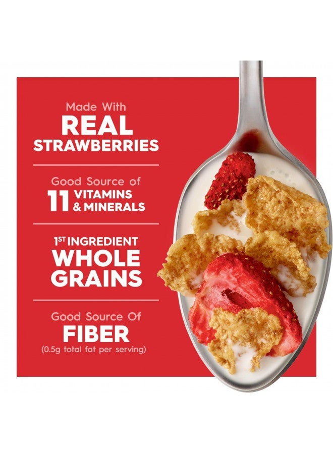 SPECIAL K Kellogg’S Special K Breakfast Cereal, Family Breakfast, Made With Real Strawberries, Family Size, Red Berries, 16.9Oz Box (1 Box)  - Image 2