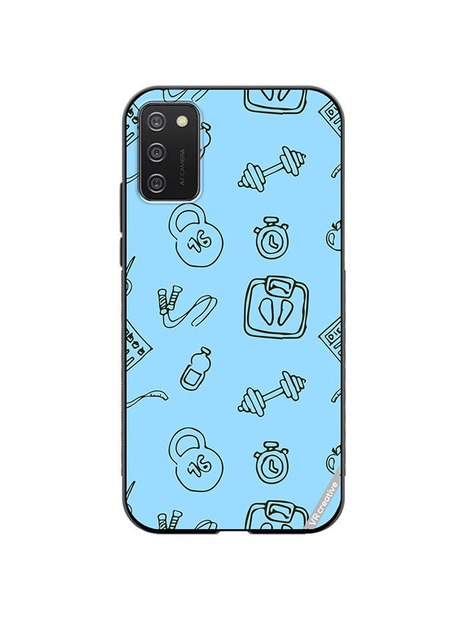 VR CREATIVE Protective Case Cover For Samsung Galaxy A02s Sporte Pattern Design Multicolour - Image 1