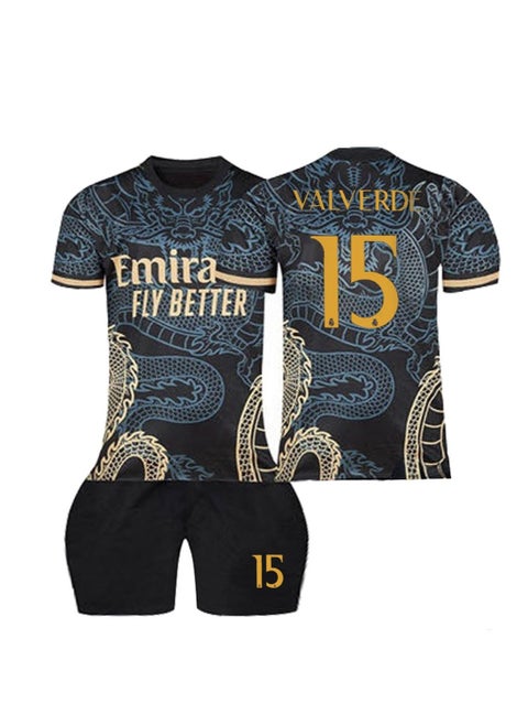 Two piece set of Real Madrid No.15 jersey, new football jersey