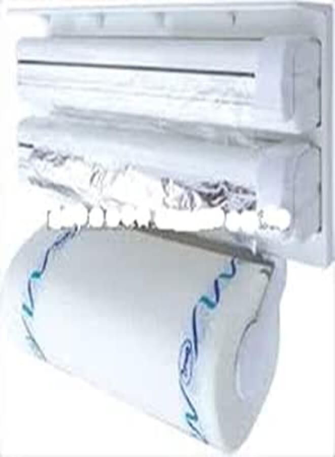 Spaceshoop Kitchen Triple Roll Holder