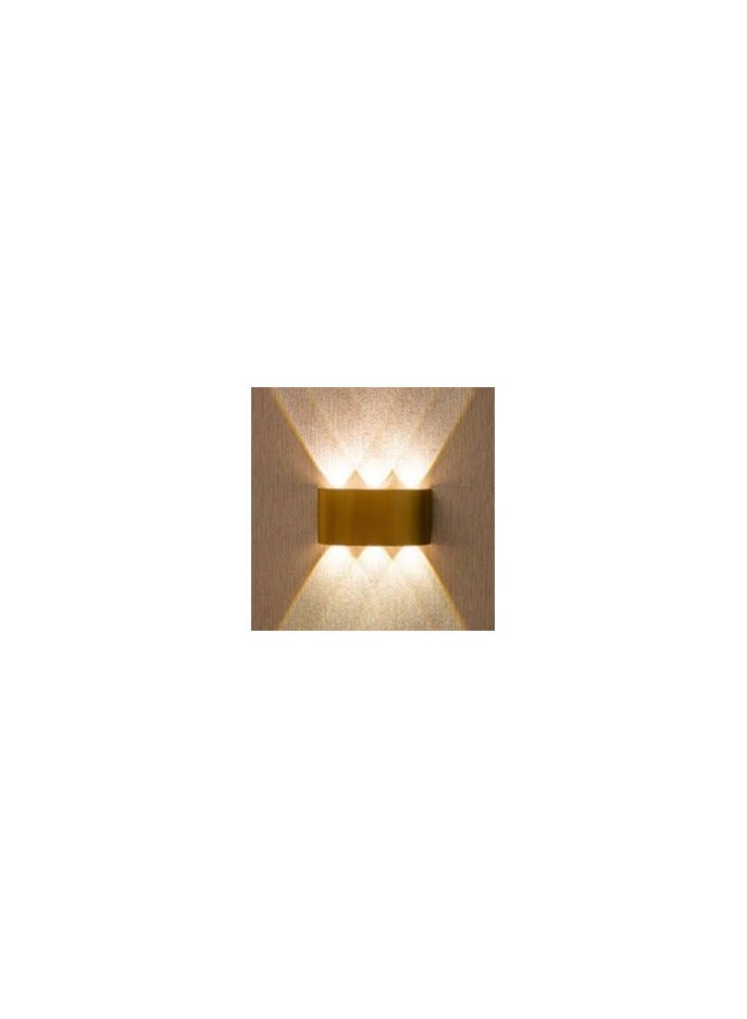 ابليك حائط ثلاثي ذهبي بتصميم عصري  - Image 3