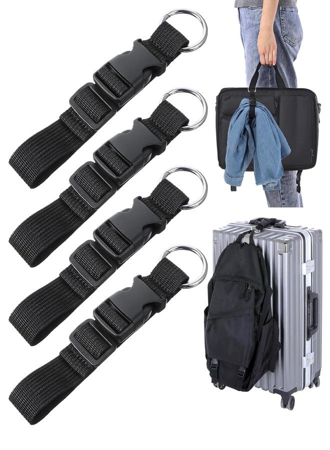 Zbdroxygen 4 Pcs Luggage Straps for Suitcases, Luggage Strap, Suitcase Bag, Adjustable Design to Secure Backpacks and Bags, Travel Accessories for Frequent and Business Travelers - Image 1