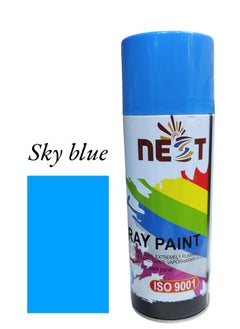 Nest "NEST SKY BLUE  Spray Paint - 400ml, Multipurpose, Fast Drying, High Gloss Finish 
