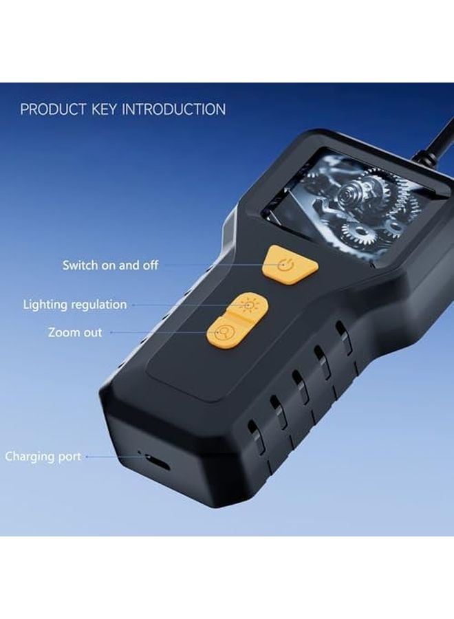 Handheld Endoscope With 2 4 Inch Screen 5 Meter Cable For Plumbing Engine Inspection - Image 4