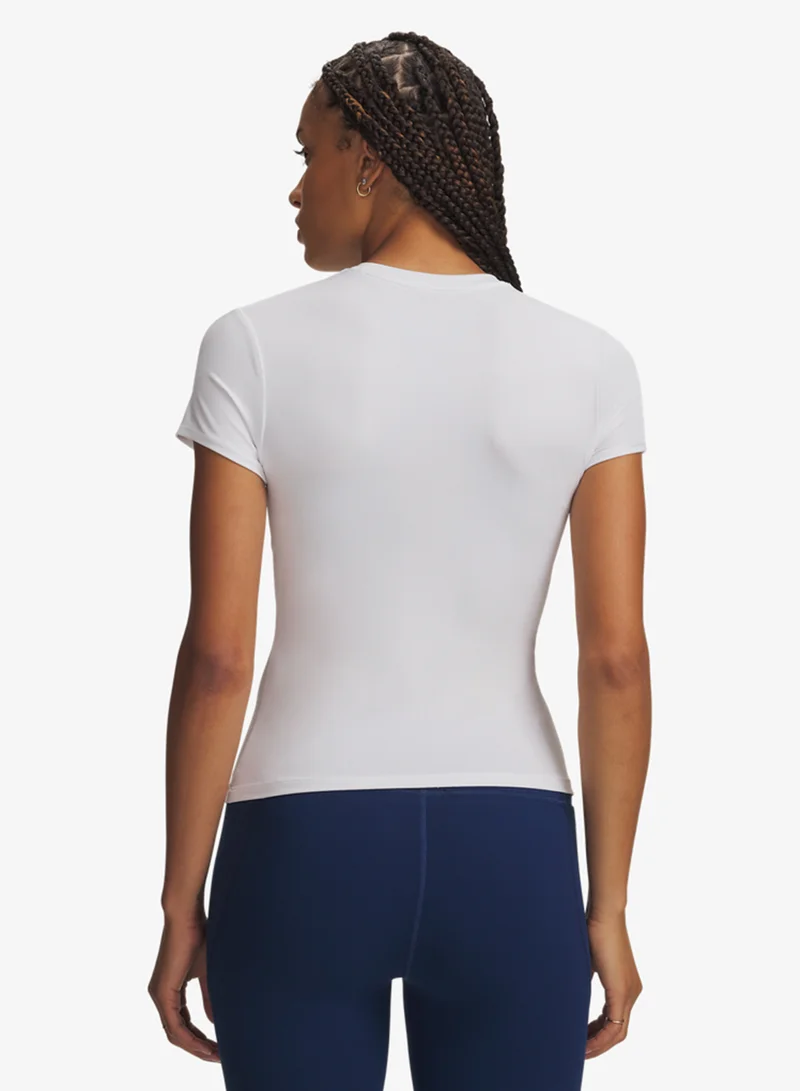 Under Armour White /  / Halo Gray Motion Fitted SS for Women | Best Price UAE