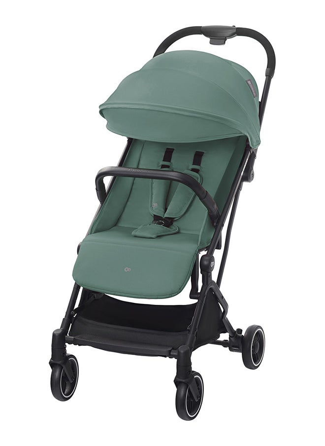 Kinderkraft - 2 in1 Indy2 Lightweight Stroller With Mink Car Seat - Sea Green - Image 1
