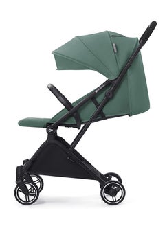 Kinderkraft 2 in1 Indy2 Lightweight Stroller With Mink Car Seat - Sea Green  - Image 4