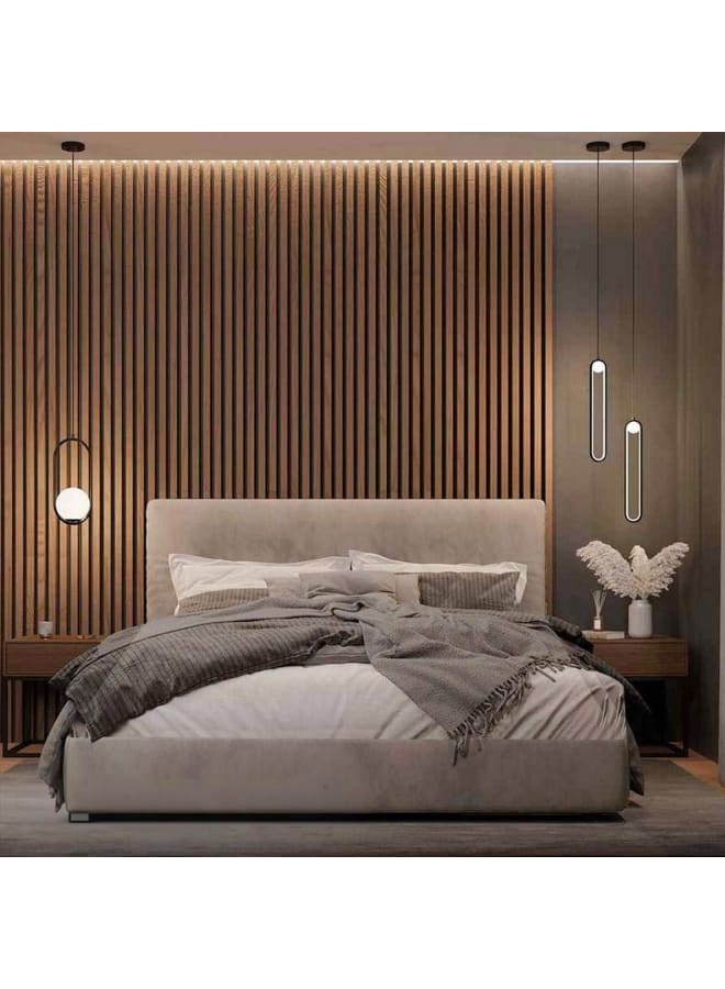 Joints سرير كينج بيج من خشب إم دي إف ١٦٠×١٢٠×١٩٥ سم