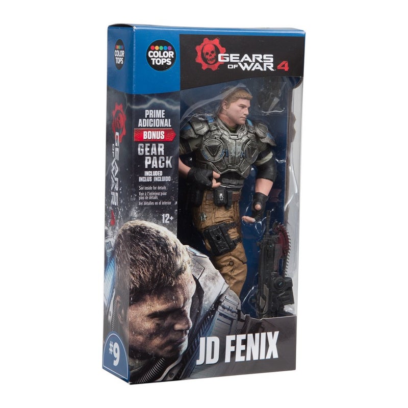 McFarlane Toys Gears of War 4 JD Fenix 7â€ Collectible Action Figure - Image 2